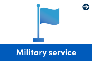 Military service.